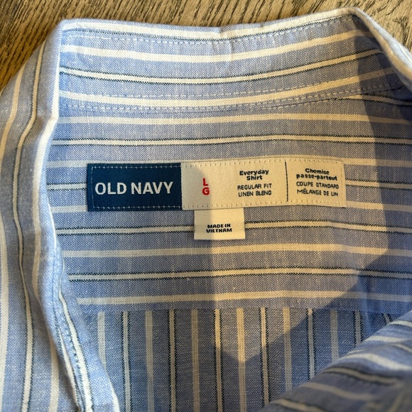 Men’s linen blend shirt - Picture 4 of 8